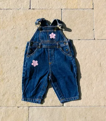 Salopette en jeans kiabi baby 6 mois