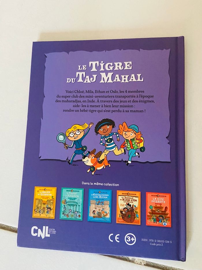 Livre le tigre du taj mahal bon etat - photo numéro 2