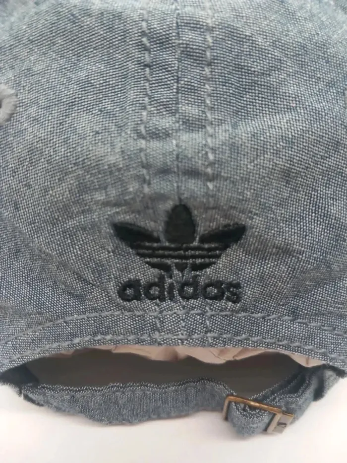 Casquette Vintage Adidas Bleu Marine - photo numéro 6