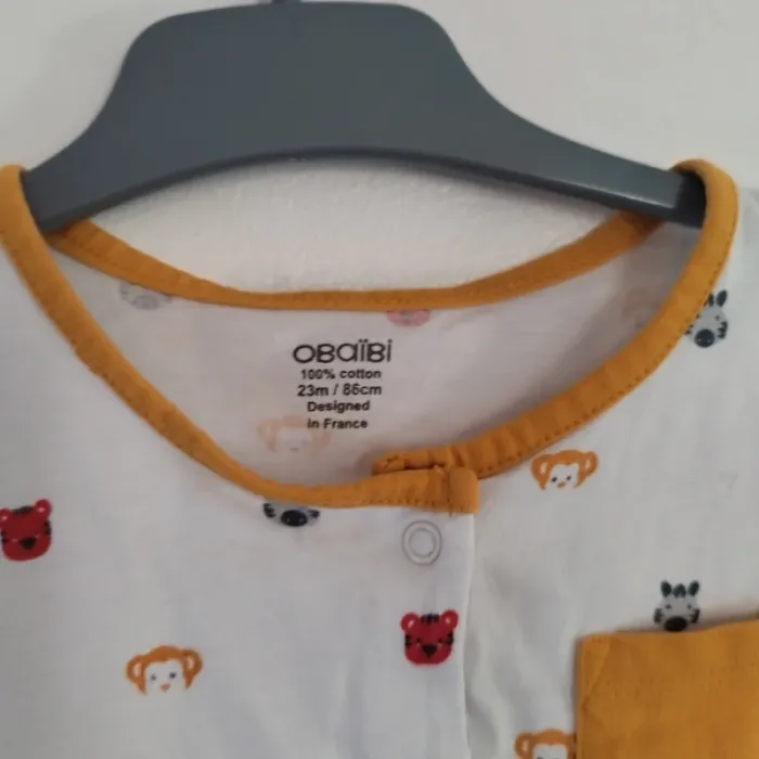 Pyjama bébé garçon 24 mois - photo numéro 5