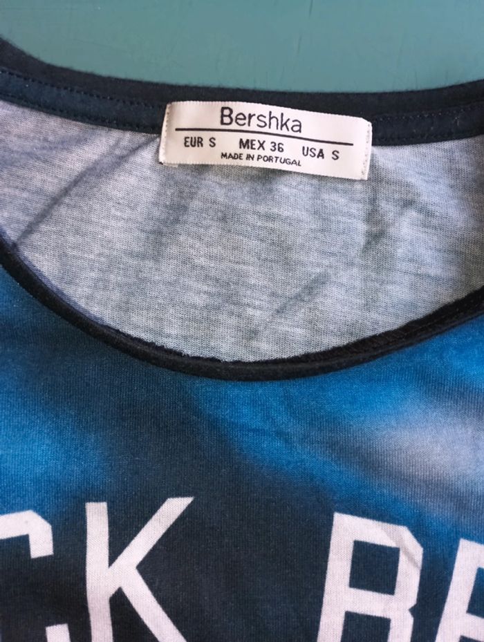 Tee-shirt homme Bershka taille grand S - photo numéro 2