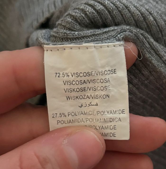 Pull gris à fermeture - photo numéro 5