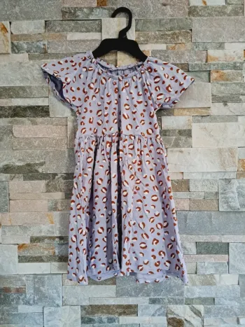 Robe motif leopard neuf