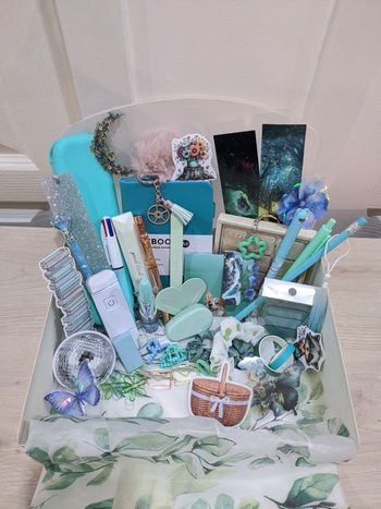 Coffret cadeau papeterie , kawaii