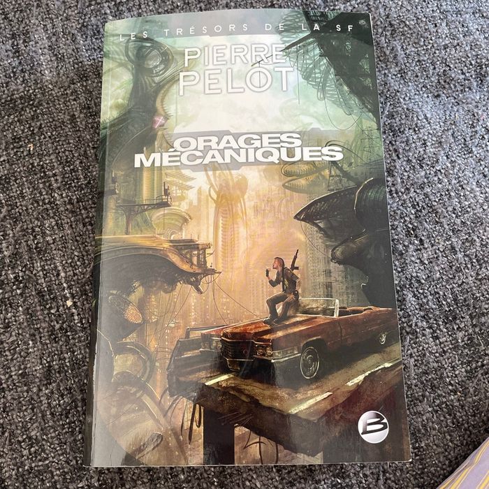Livre SF orages mécaniques
