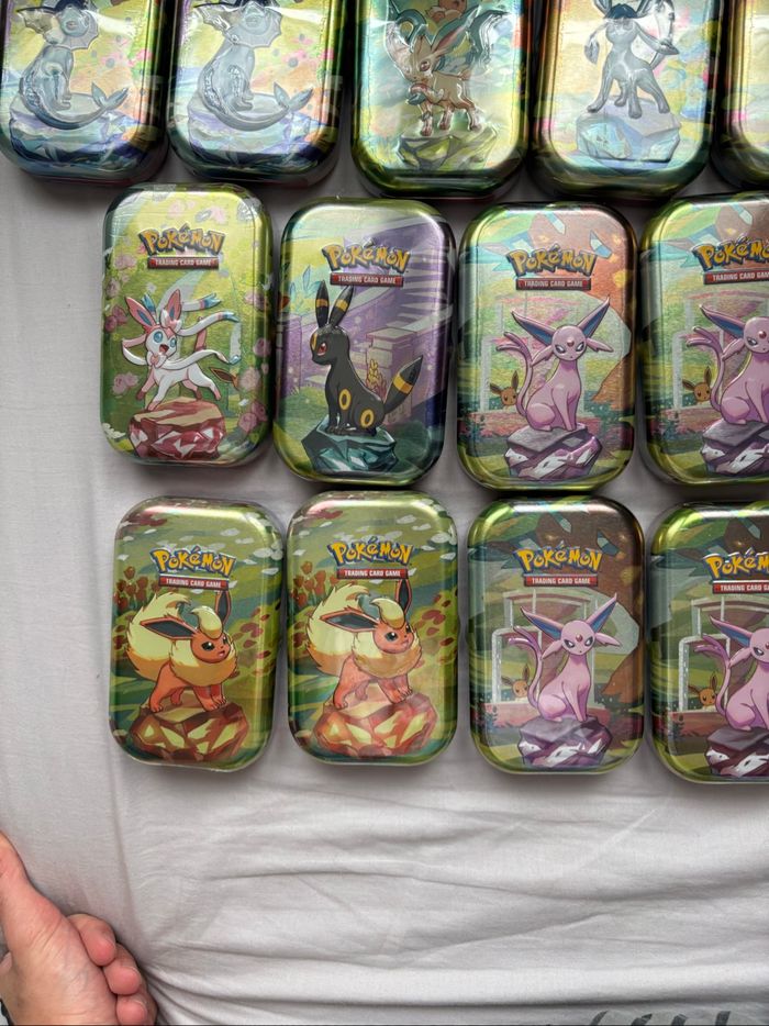 Lot mini tins 8.5 évolutions prismatiques - photo numéro 5