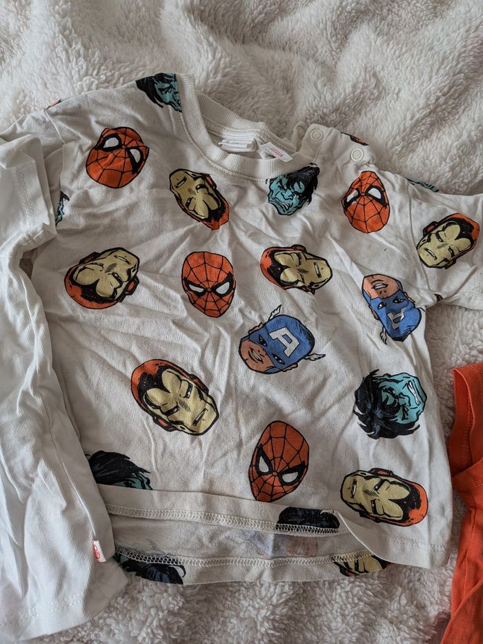 Ensemble t shirts 12 mois - photo numéro 5