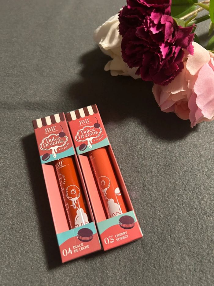 Lot de 2 brillants à lèvres