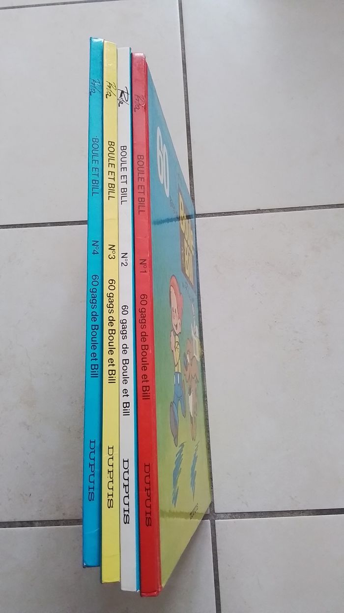 Lot de BD Boule et Bill tomes 1 à 4 - photo numéro 5
