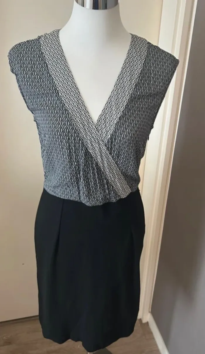 123 robe sans manche imprimée taille 36