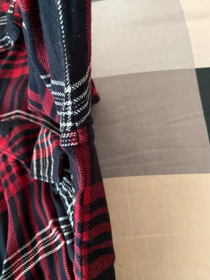Superbe belle chemise à carreaux Zara taille M - photo numéro 13