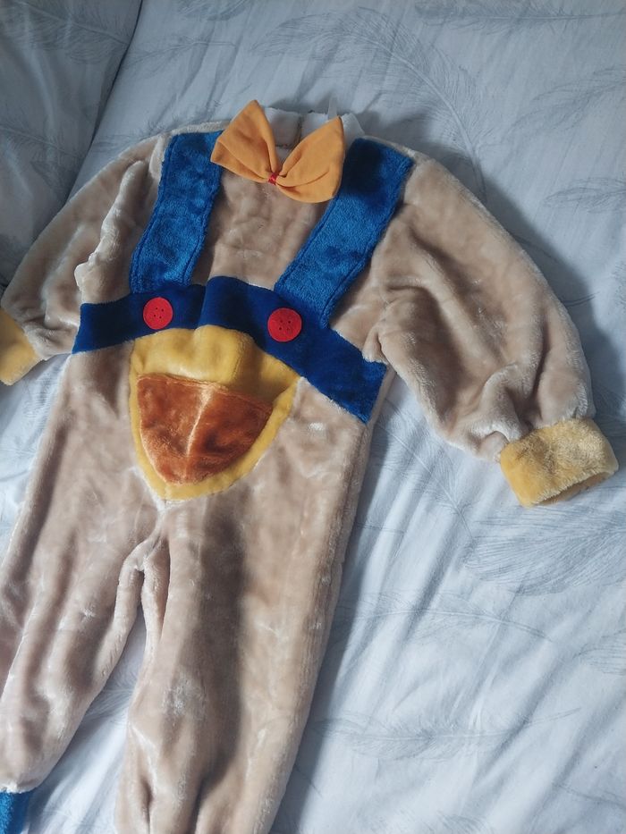 Combinaison déguisement peluche 2-3 ans – 80 cm - photo numéro 2