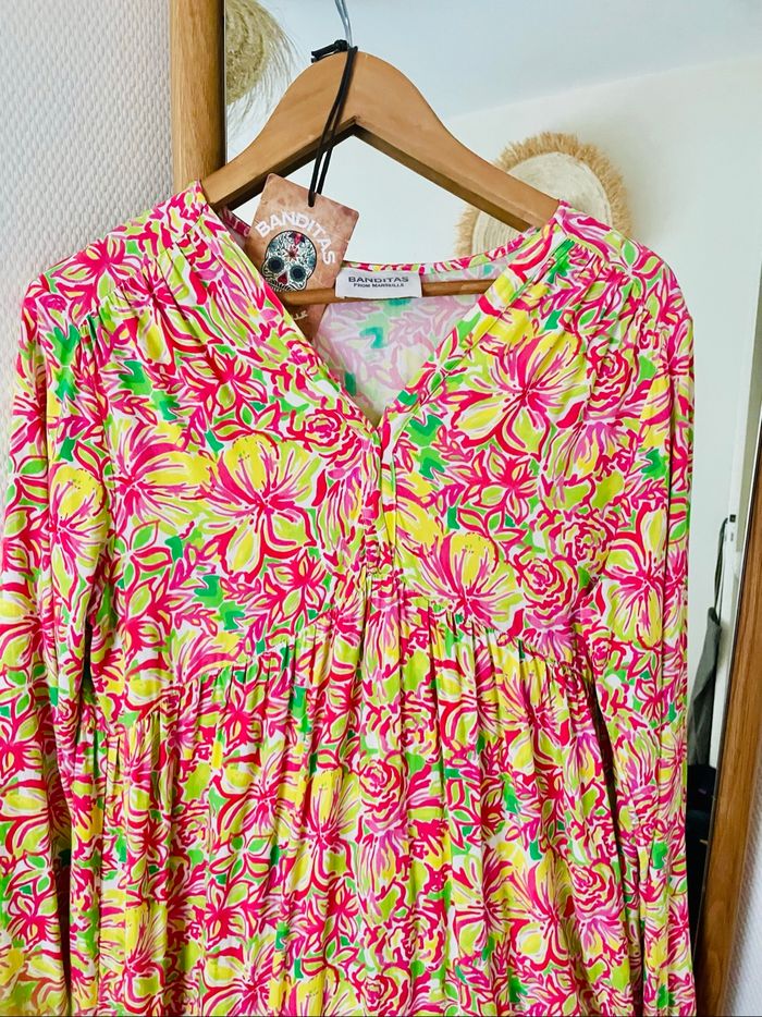 Robe Banditas fleurie 42/44🌺