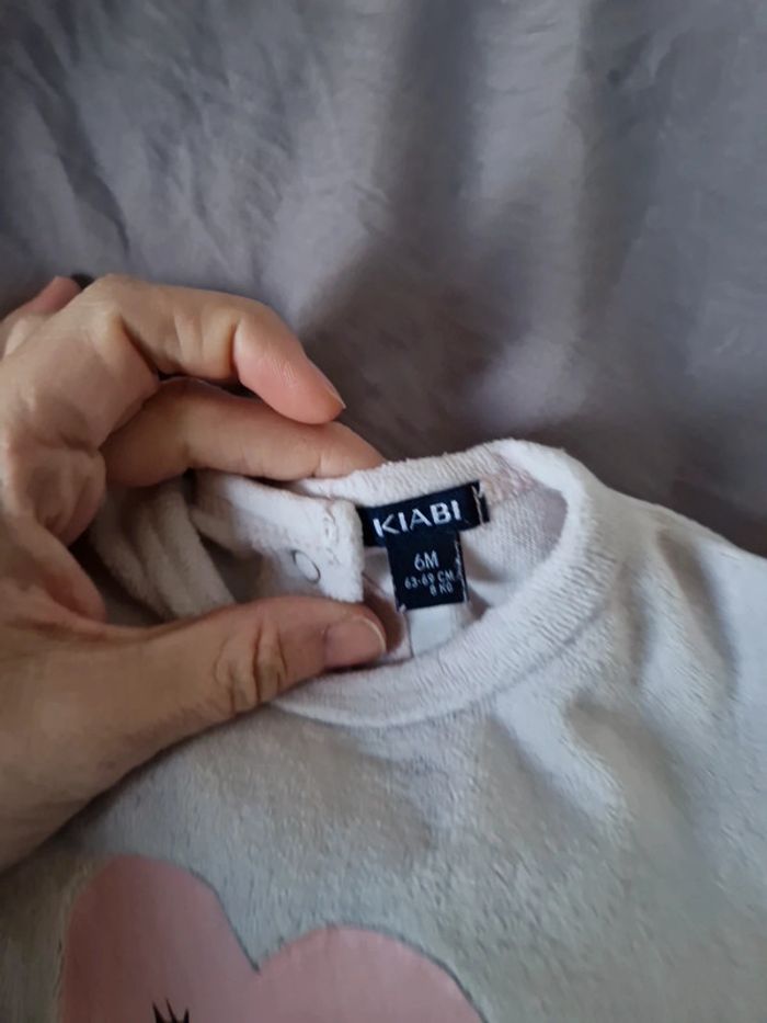Lot de 4 pyjamas fille 6 mois - photo numéro 6