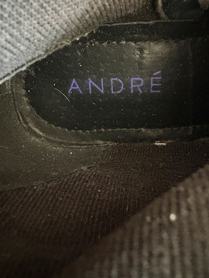 Bottes en cuir André Taille 37 - photo numéro 5