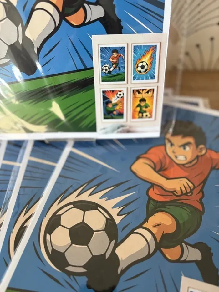 Affiches Football Hero pour chambre enfant - photo numéro 2