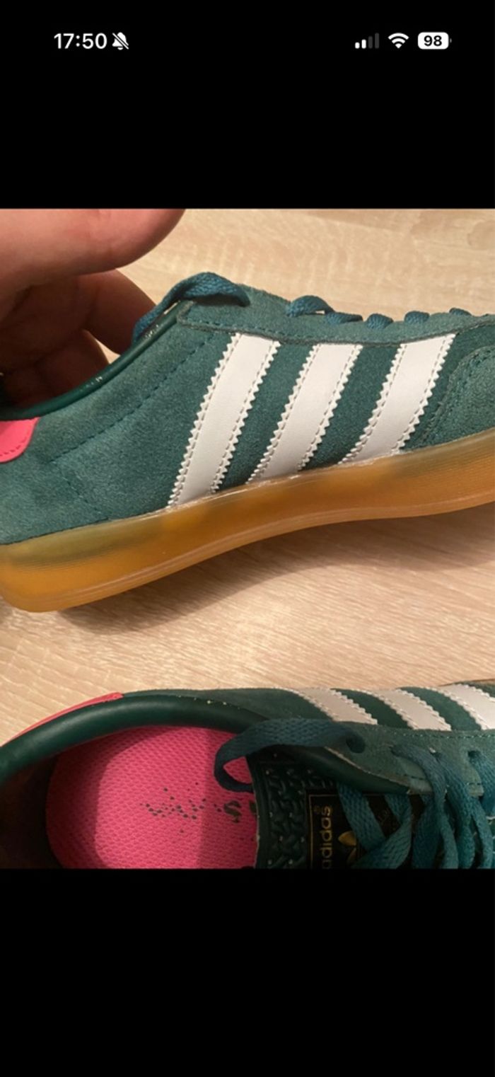 Adidas Gazelle Indoor verte - photo numéro 5