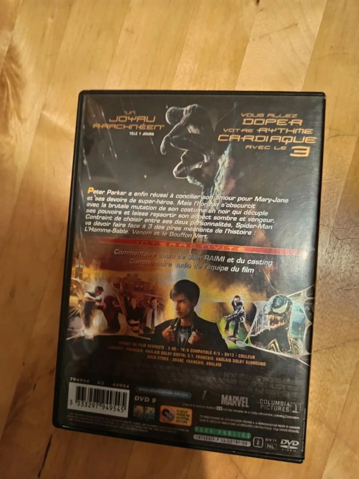 DVD Spider-Man 3 - photo numéro 2