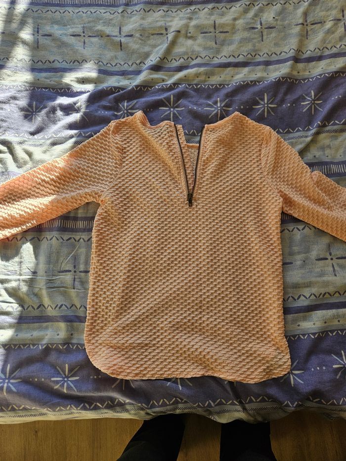 Blouse rose clair - photo numéro 3