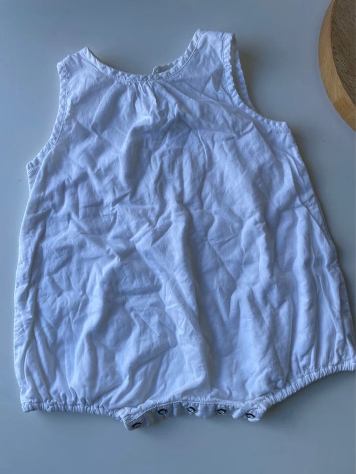Combi short bébé fille