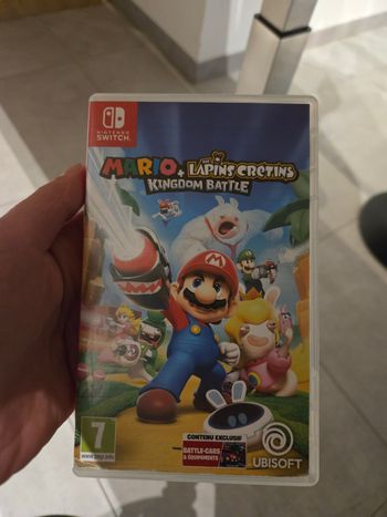 Jeu switch Mario + lapins crétins
