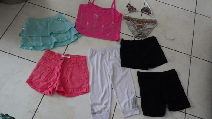 Lot de 7 vêtements fille 10ans Gémo et autres