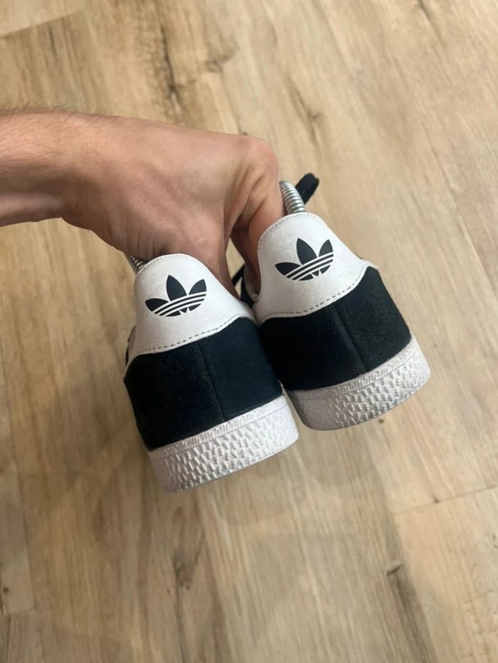 Adidas Gazelle Black White 38,5 - photo numéro 3