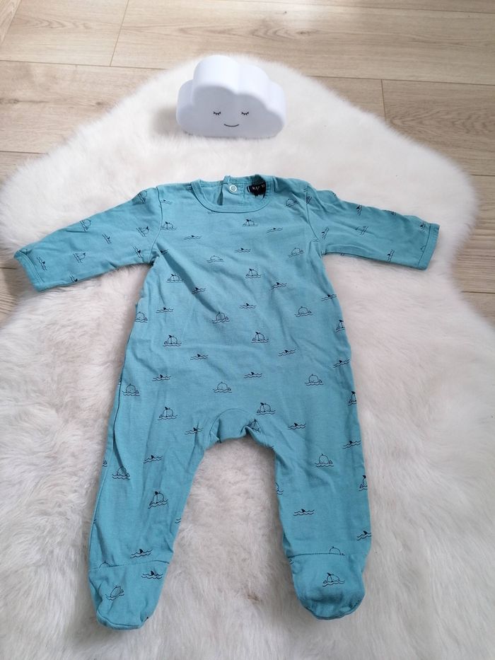 Pyjama été coton garçon taille 3 mois Kiabi #espanolitinagarcon3mois