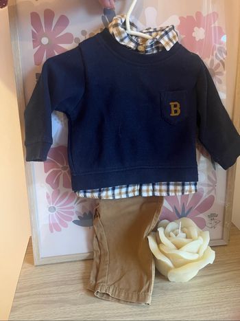 Ensemble pull et pantalon - 6 mois