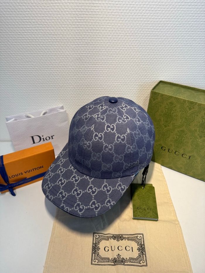 Casquette Gucci Dubai bleu - photo numéro 4