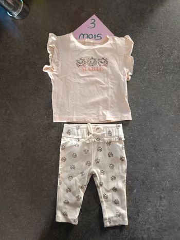 Ensemble été Marie 3 mois