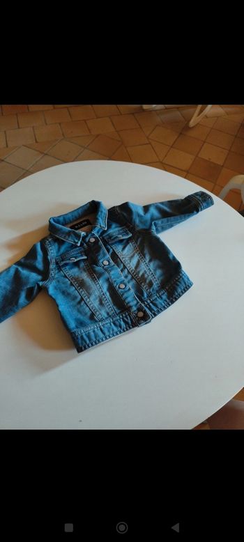Veste en jean 6 mois
