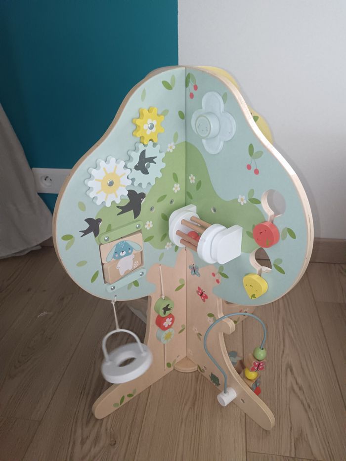 Arbre des 4 saisons en bois vertbaudet jouet d'éveil - photo numéro 2