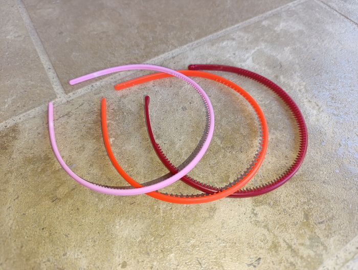 Lot de 3 serre-tête fille