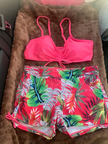 Bikini short taille l multicolore 🍭🍭
