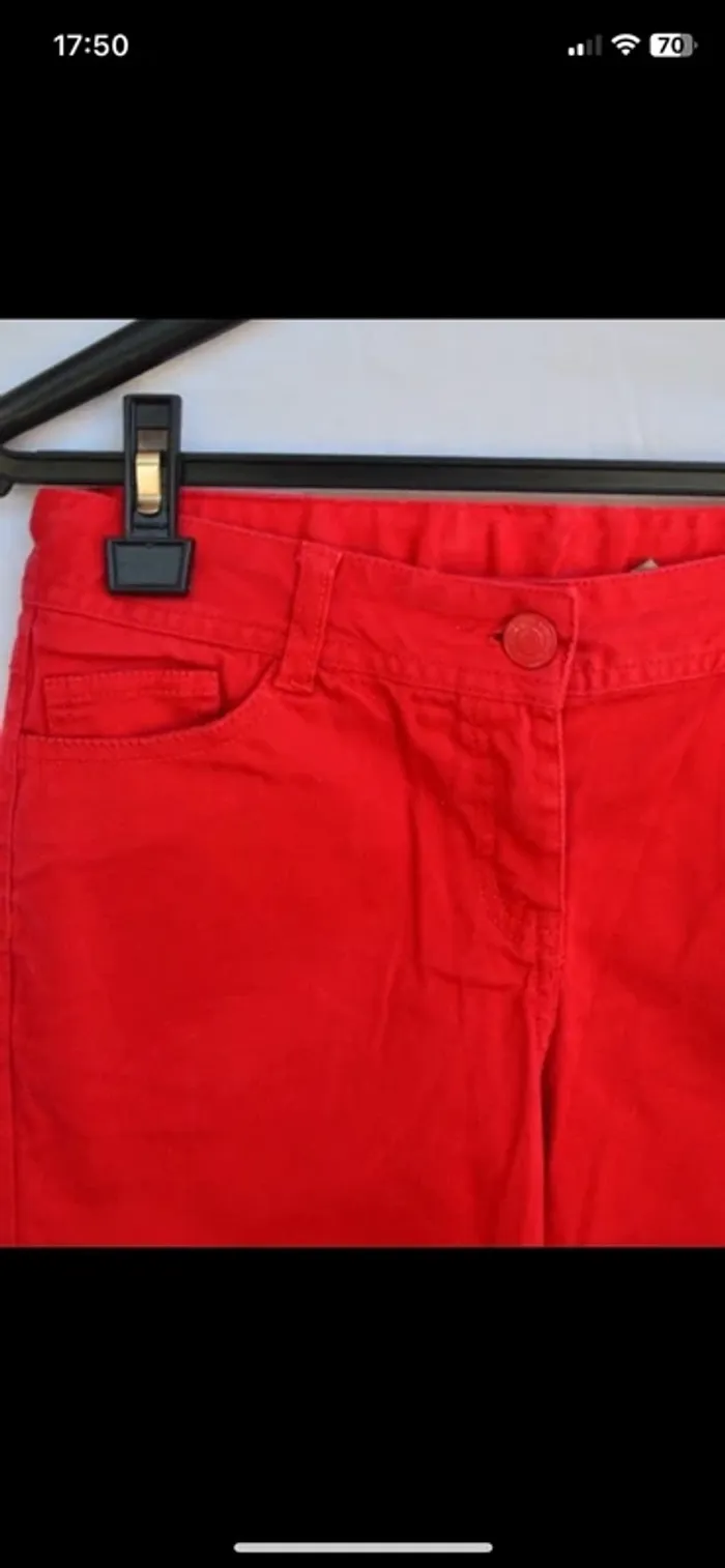 Pantalon rouge - photo numéro 2