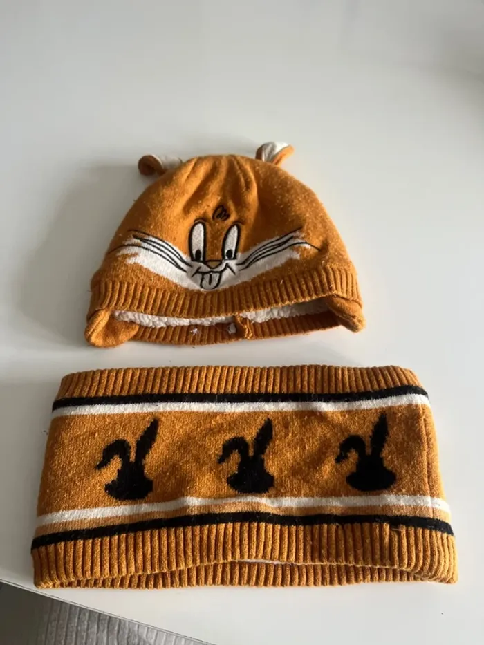 Ensemble bonnet + écharpe