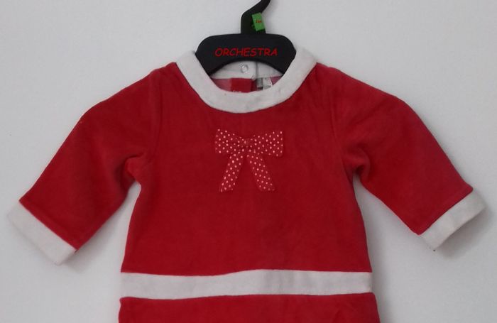 Grenouillère Noel Bébé fille - Orchestra - T.12 mois (74cm) - photo numéro 3