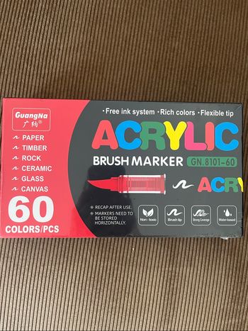 60 feutres acrylic