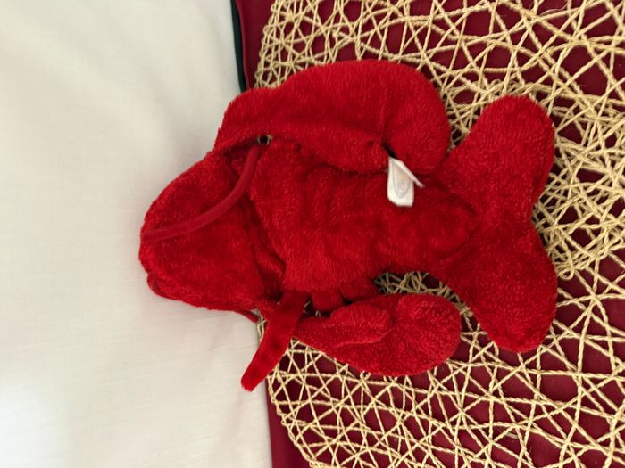 Peluche Homard Mary Meyer en tongs, douce et confortable - photo numéro 4