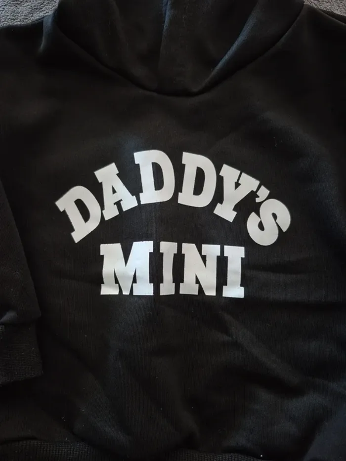 Pull à capuche Daddy's mini - photo numéro 2