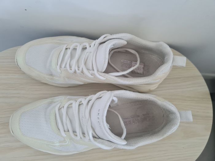 Skechers Tresair Uno Glitairy blanc - photo numéro 6