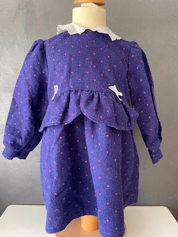 Robe violette fille