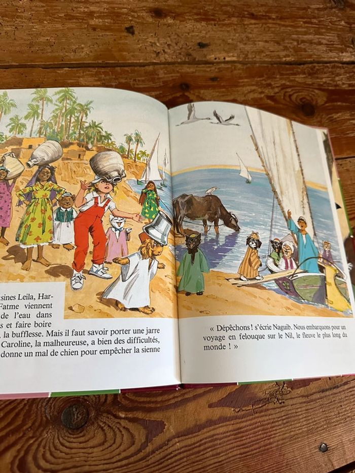 Livre bd album Pierre Probst multicolore Caroline en Égypte - photo numéro 5