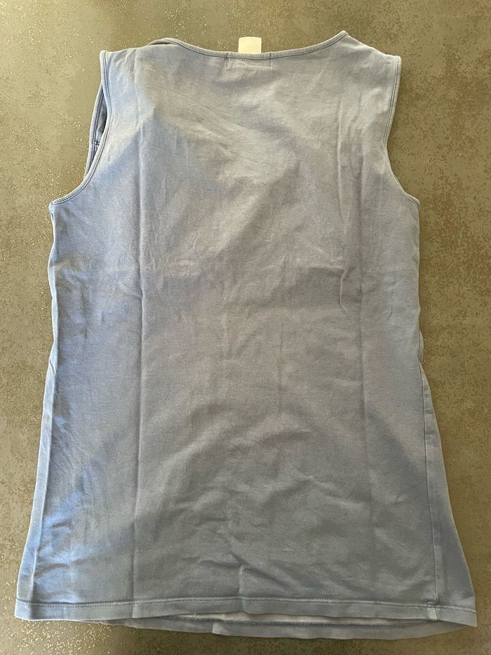 Débardeur bleu allaitement colline T34 - photo numéro 3