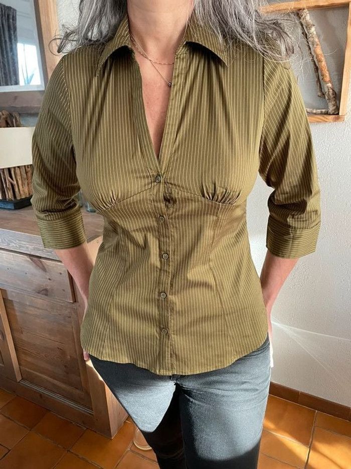 chemise H&m kaki L