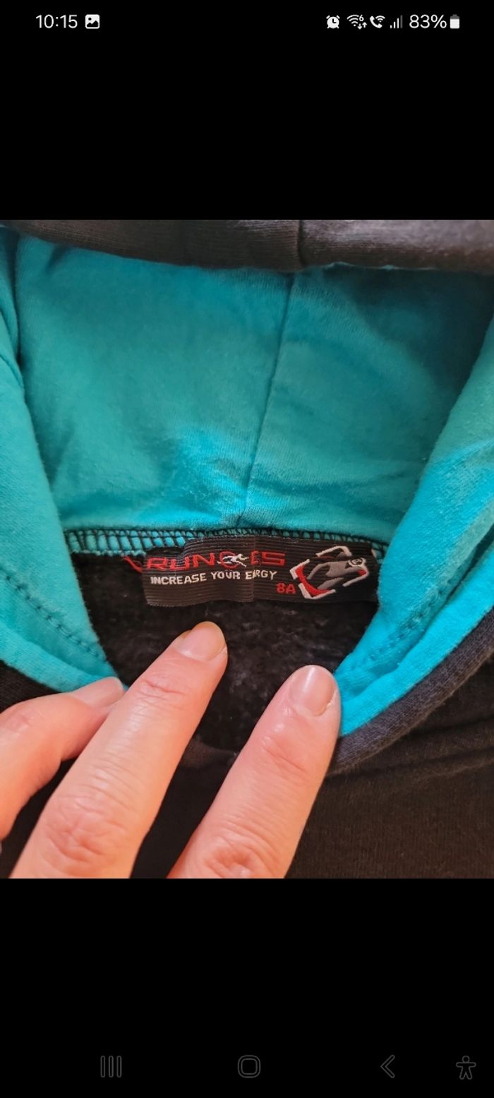 Lot de 5 sweats garçon 8 ans - photo numéro 7