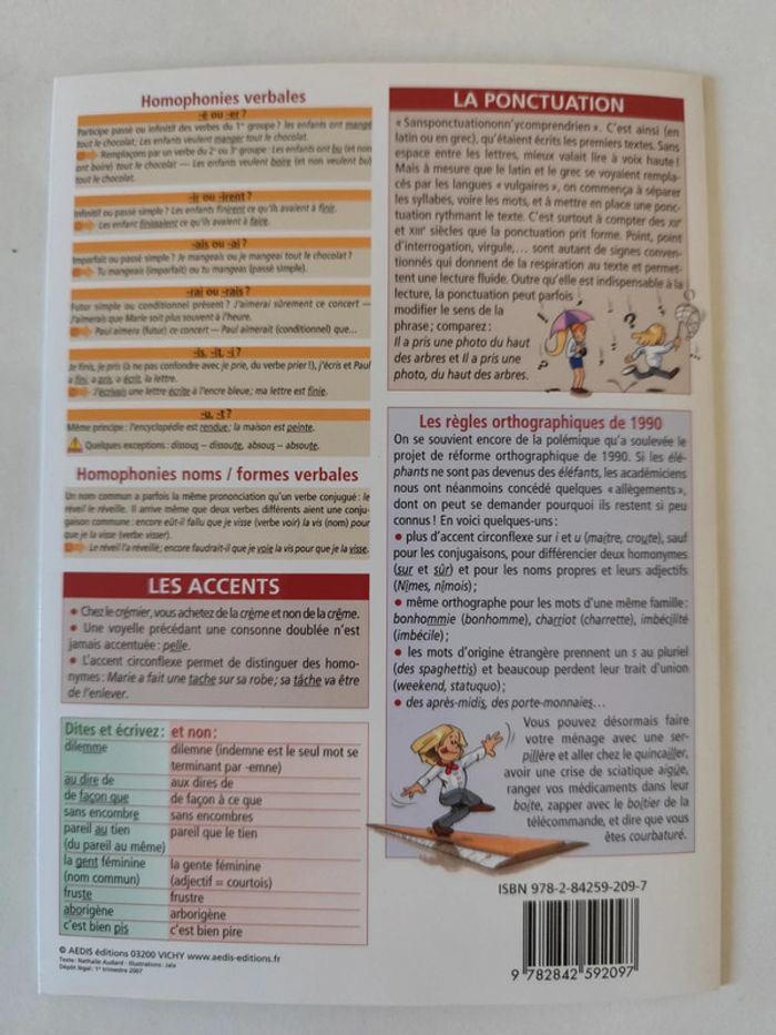 Le petit guide : l'orthographe - photo numéro 2