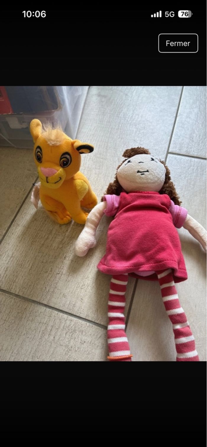 Lots peluches