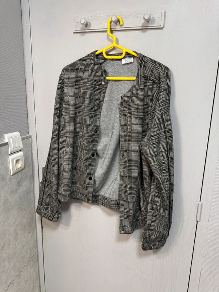 Gilet à carreaux taille 03
